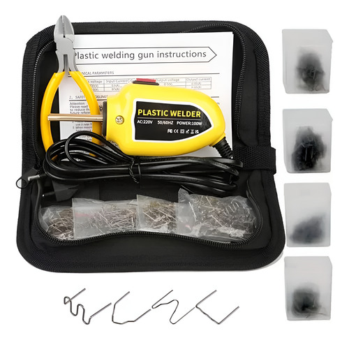 Kit Pistola Soldadora 220v Reparacion Paragolpes Plasticos
