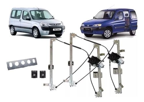 Kit Alzacristal Levantavidrios Electrico Partnert/berlingo 