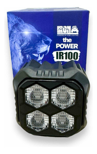 Faro Led 2,8 Blanco 40 W 4 Chips Led Osram 12v/24v Iron Led