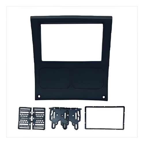 Marco Adaptador Doble Din Camion Scania P93 R113 T113 R14 Negro