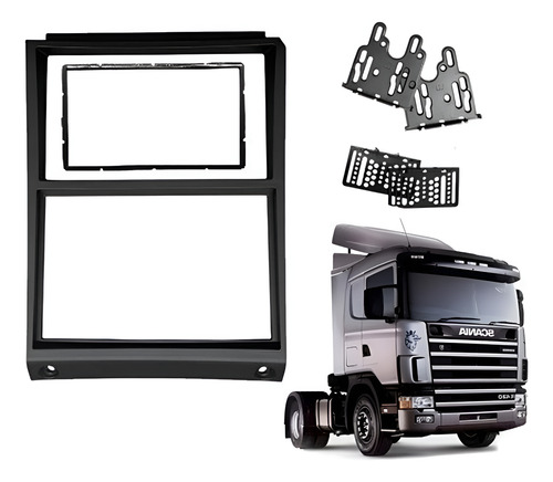 Marco Adaptador Estereo 7  Camion Scania 124 Serie 5 08-11