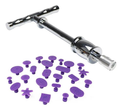 Kit Martillo Inverso Corto Lenguetas Extractoras Abolladuras