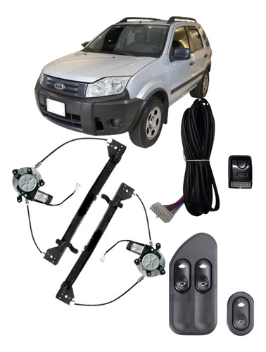 Kit De Alzacristal Electrico Ford Ecosport Dp20 Tecla Ford