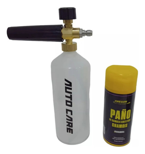 Foam Lance Profesional Lanza Espuma + Paño Gamuza De Regalo