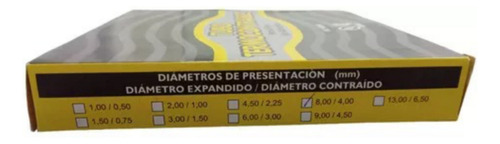 Tubo Termocontraible Genérico 8 Mm Por 1o Metros Color Negro