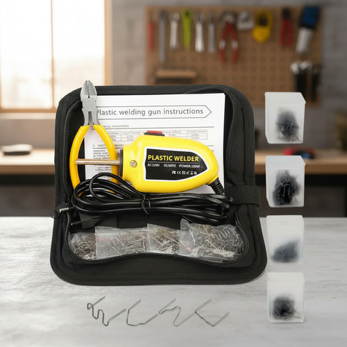 Kit Pistola Soldadora 220v Reparacion Paragolpes Plasticos