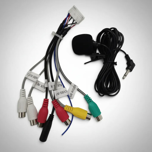 Ficha Audio Con Microfono Universal Para Central Multimedia