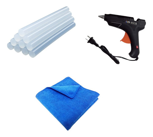 Pistola Con Barras De Silicona De 11mm X 1o Unidades Grande