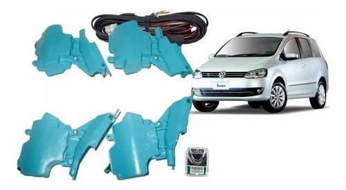 Cierre Central Original Dp20 Volkswagen Gol Trend Fox 4ptas