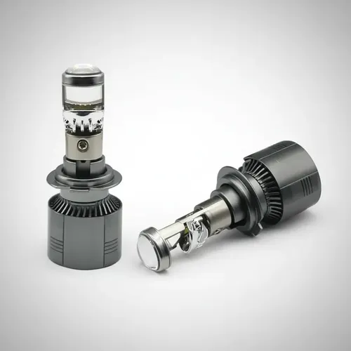 Kit Cree Led A5 Lupa Proyector Csp Super Canbus H4 Gris Oscuro Blanco Frío