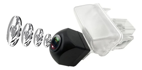 Cámara Retroceso Guardtex 1080p Para Toyota Corolla Yaris Peugeot 206 207 307