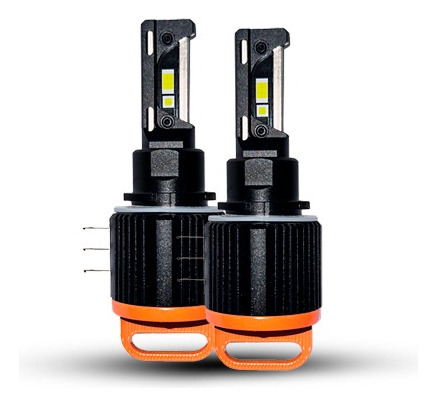 Kit Cree Led Canbus H15 Csp Alta Gama Alta Diurna Vw Amarok H15 Negro Blanco Frío