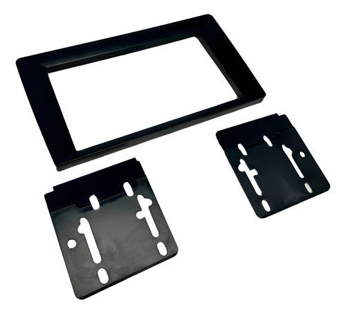 Marco Reductor Universal De 9 A 7 Pulgadas Stereo Doble Din Negro