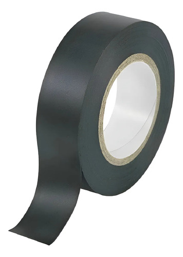 Cinta Aisladora Negra 19mm X 9m Por Unidad Negro