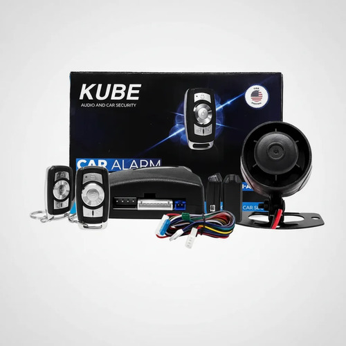 Alarma Para Auto Universal 12v Kube Sensores Control Sirena