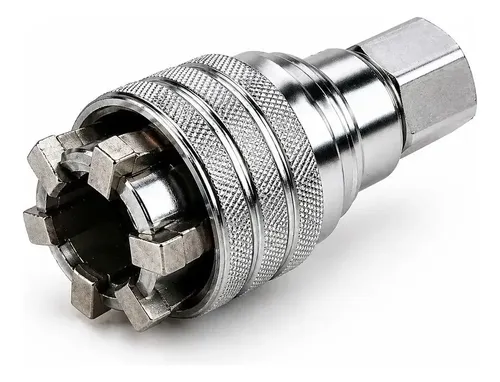 Adaptador Llave De Tubo Universal De 10 A 19 Mm Plateado