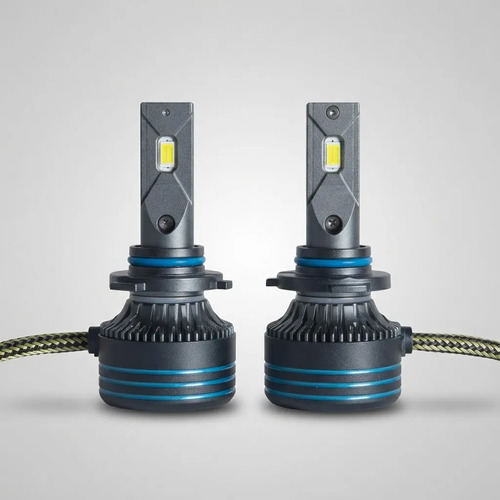 Kit Cree Led M7 Chip Csp Super Canbus 45w Luxled 9006 Negro Blanco Frío