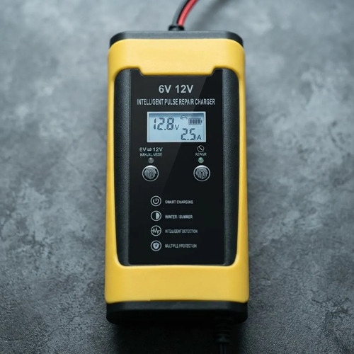 Cargador Bateria Inteligente 6v 12v-6a Auto Moto