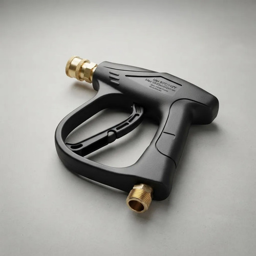 Pistola Lanza Corta Foam Para Hidrolavadora Acople Rapido Negro 50