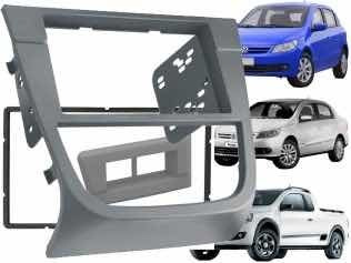 Marco Adaptador 2 Din Vw Gol Trend Saveiro Voyage G5