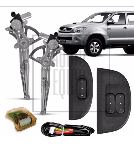 Kit Alza Cristal Electrico Toyota Hilux Original Dp20