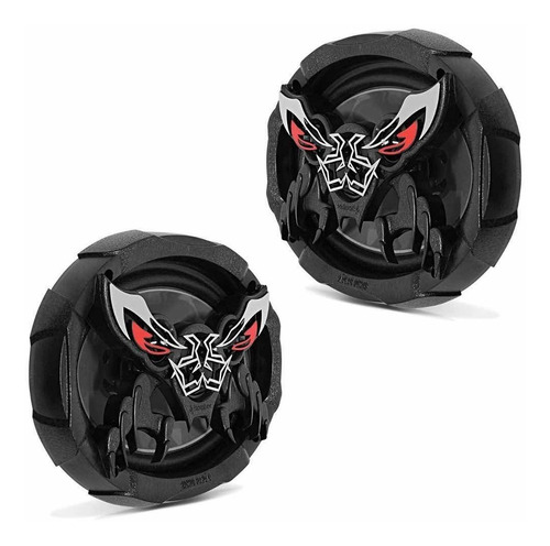 Parlante 6x9 Bomber Bicho Papao 250 W Rms Cuadriaxial 4 Ohms Negro