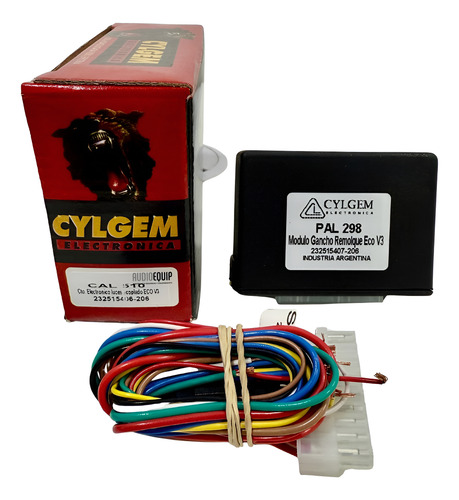 Kit Módulo De Luces Eléctrico Para Enganche Trailer Cylgem