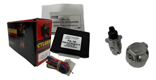 Kit Modulo Eléctrico De Luces Para Enganche Trailer Cylgem
