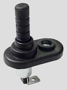 Pulsador De Puerta Metalico Universal Recordable Con Funda