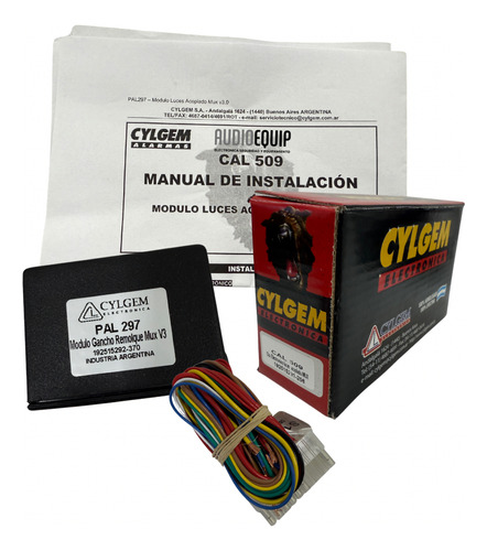 Kit Electronico Multiplexado Gancho Trailer Acoplado Cylgem