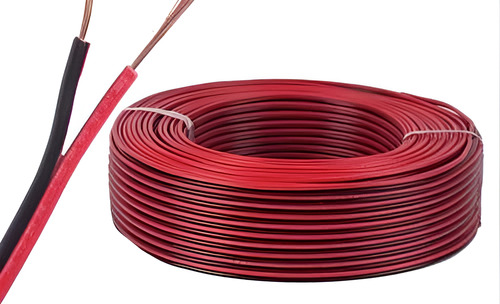 Cable Parlante Bafle Rojo Negro 2 X 0.50 100 Metros Cobrefle