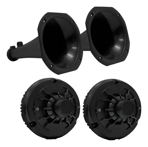 Combo Doble Driver Bomber Db200x + 2 Corneta Difusor
