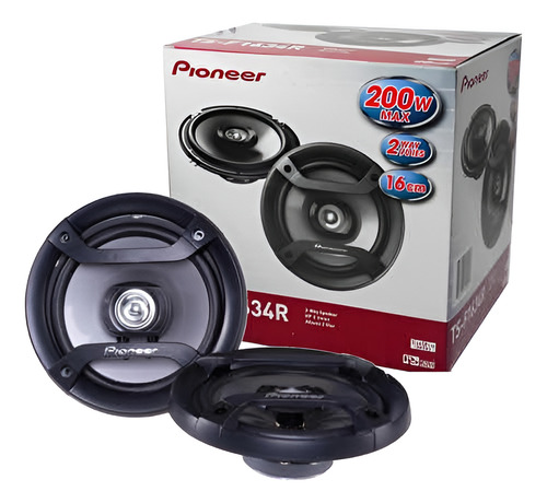 Parlantes Pioneer 6  200w 2 Vias Modelo Ts-f1634r Oferta!!