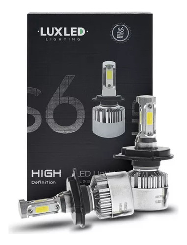 Kit Led Cree S6 Plus 44000 Lumens H4 9007 Alta Y Baja 6500k